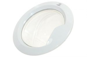 Indesit Washing Machine White Door Assembly. Genuine Part Number C00270980