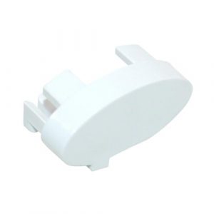 Handle End Cap White for Beko Oven Equivalent to 458920179