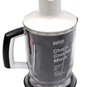 Braun Multiquick-7 G3000 EasyClick Big Chopper/ Ice Crusher Attachment - Type MQ40 - White