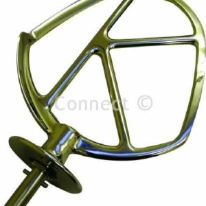 Kenwood Major k beater s/steel new circlip shaftK-beater Stainless Steel - New Circlip Shaft Stainless Steel - Consumable