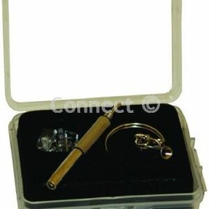 Rolson Rolson spectacle repair kit 4 pc nose pads 4 pc side screws 4 pc nose screws double ended screwdriver in containerSpectacle Repair Kit - Retail Accessory