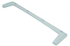 Hotpoint Indesit Fridge Freezer White Glass Shelf Front Trim. Genuine part number C00114611
