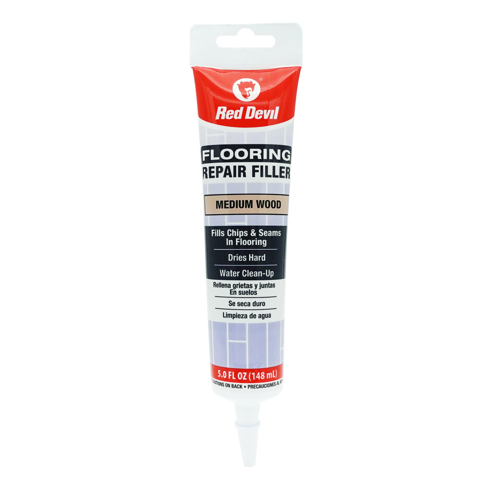 Red Devil Flooring Repair Filler 5 fl. oz (148 mL) Squeeze Tube Medium Wood