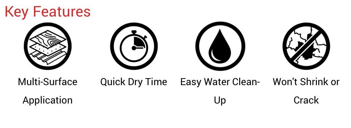 Red Devil Flooring Repair Filler 5 fl. oz (148 mL) Squeeze Tube Medium Wood - Image 2