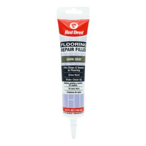 Red Devil Flooring Repair Filler 5 fl. oz (148 mL) Squeeze Tube Dark Grey