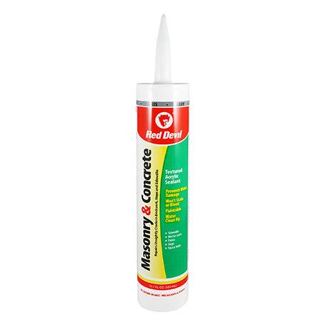 Red Devil Masonry & Concrete Repair Sealant 10.1 FL. OZ. Cartridge Grey