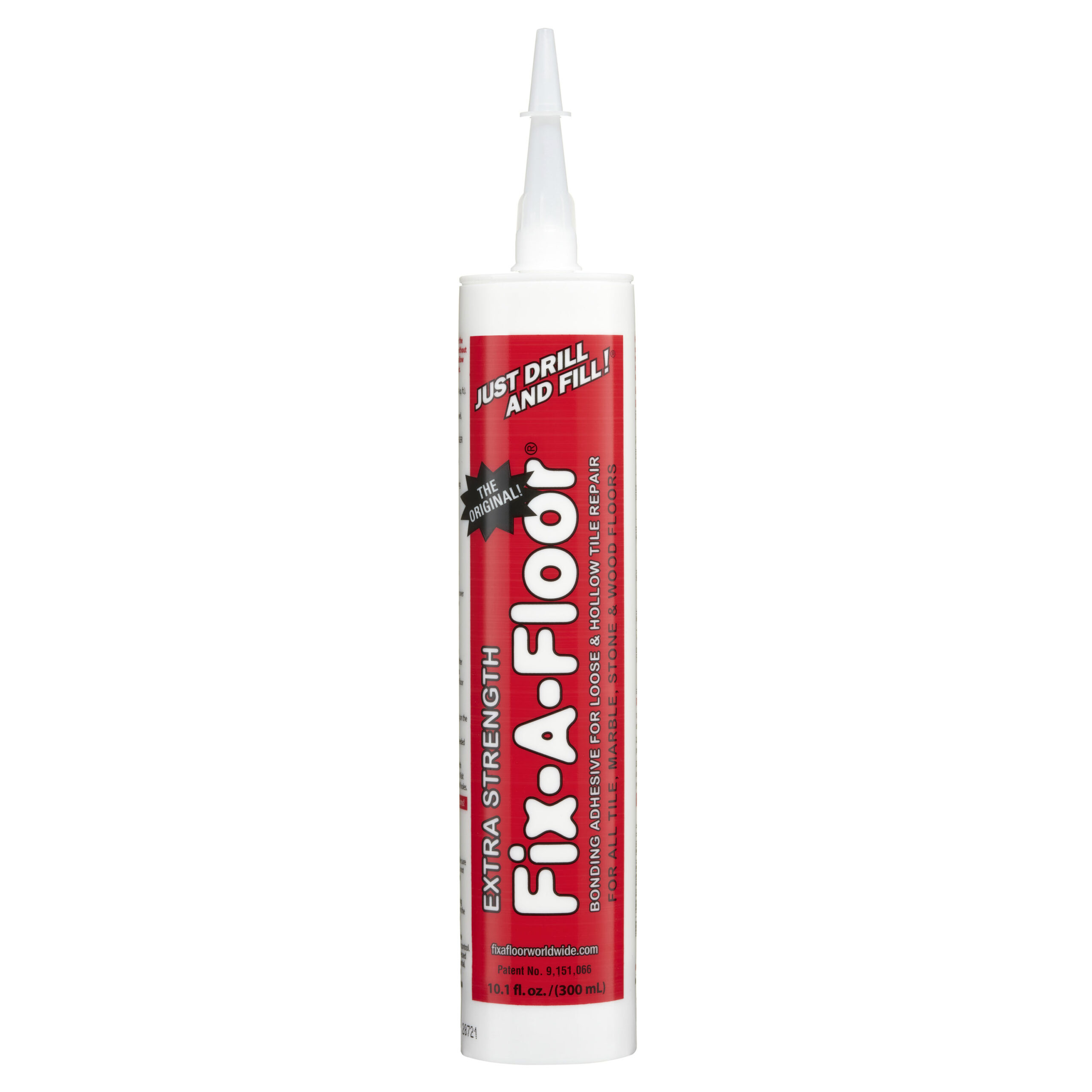 Fix-A-Floor Extra Strength Bonding Adhesive for Loose and Hollow Tile Repair 10 fl oz / 300ml Tube