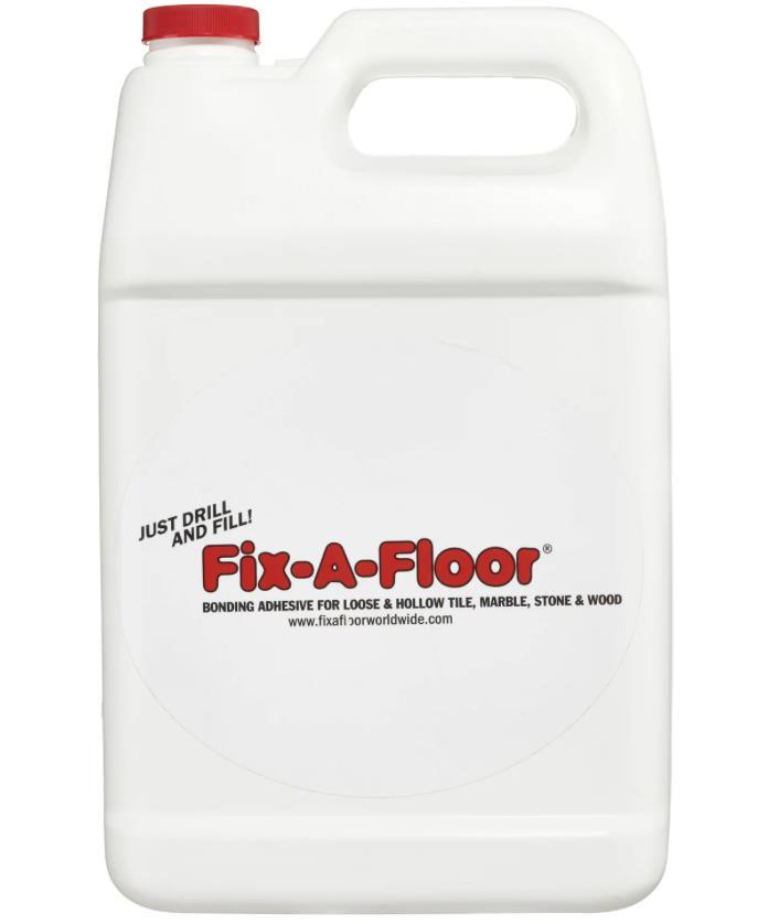 Fix-A-Floor 3 litre Tub (Requires a refillable caulking gun or syringes to apply) Extra Strength Bonding Adhesive for Loose and Hollow Tiles