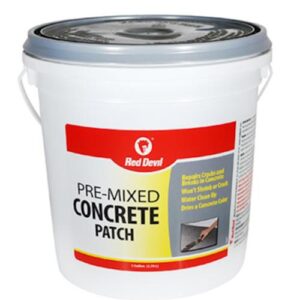 Red Devil Pre-Mixed Concrete Patch -  1 Gallon Tub ready-to-use repair filler
